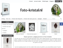 Tablet Screenshot of foto-kristal.nl